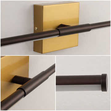 Makena Modern Minimalist Dimmable Integrated LED Metal Wall Sconce